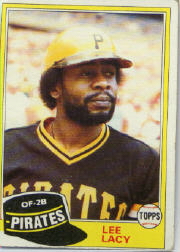 1981 Topps Baseball Cards      332     Lee Lacy